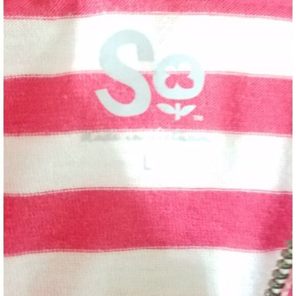 So Hooded Stripe Hoodie Jacket - Picture 3 of 9